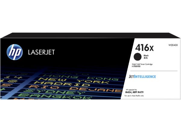 Picture of HP #416X Black Toner Cartridge W2040X