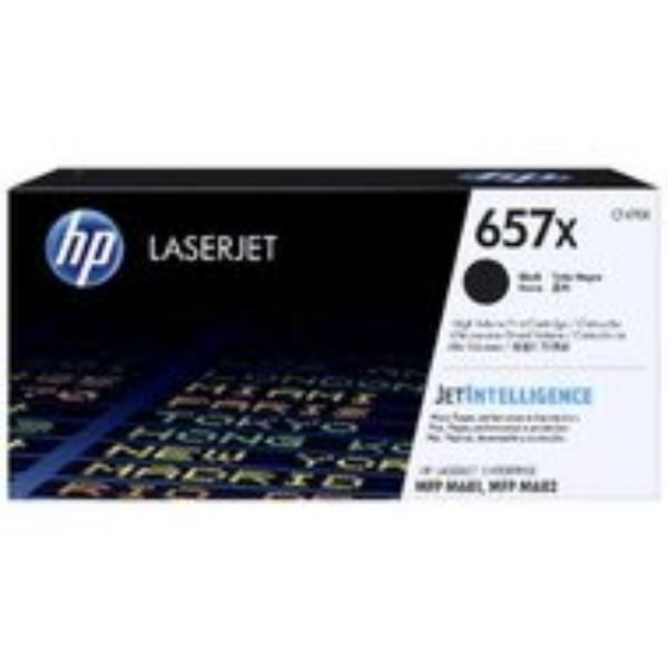 Picture of HP #657X  Black Toner Cartridge