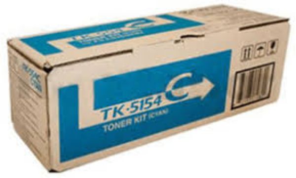 Picture of Kyocera TK-5154 Cyan Toner Cartridge