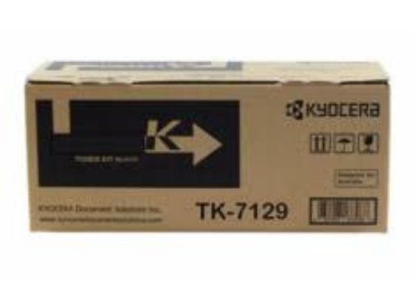 Picture of Kyocera TK-7129 Black Toner Cartridge