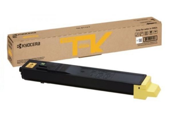 Picture of Kyocera TK-8119 Yellow Toner Cartridge