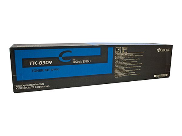 Picture of Kyocera TK-8309 Cyan Toner Cartridge
