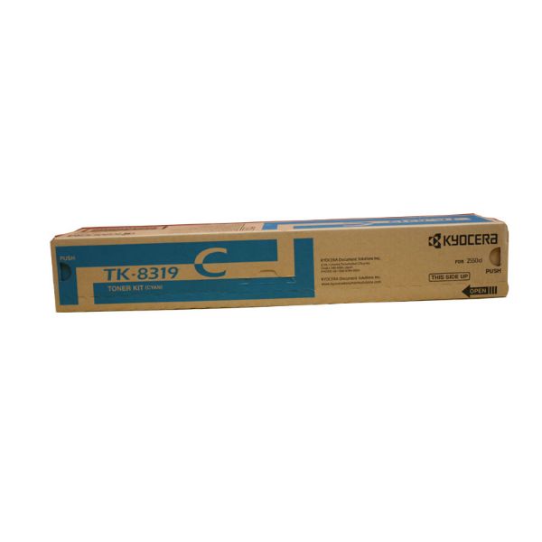 Picture of Kyocera TK-8319 Cyan Toner Cartridge