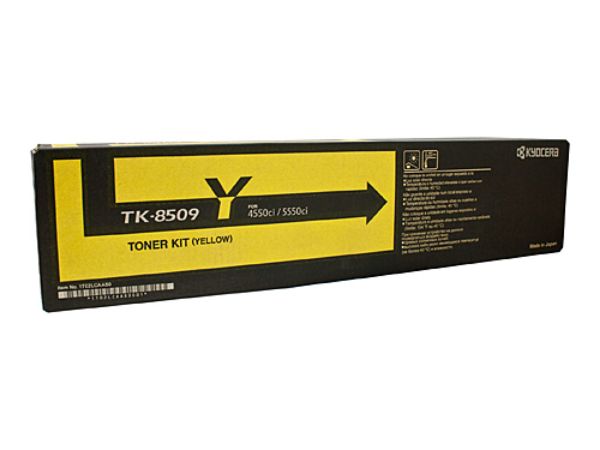 Picture of Kyocera TK-8509 Yellow Toner Cartridge