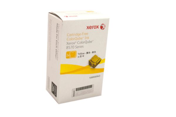 Picture of Xerox ColourQube 8570 Yellow Ink Sticks