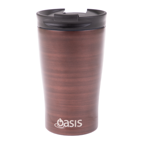 Picture of Oasis S/S Double Walled Insulated Travel Mug Bronze Swirl 350mll