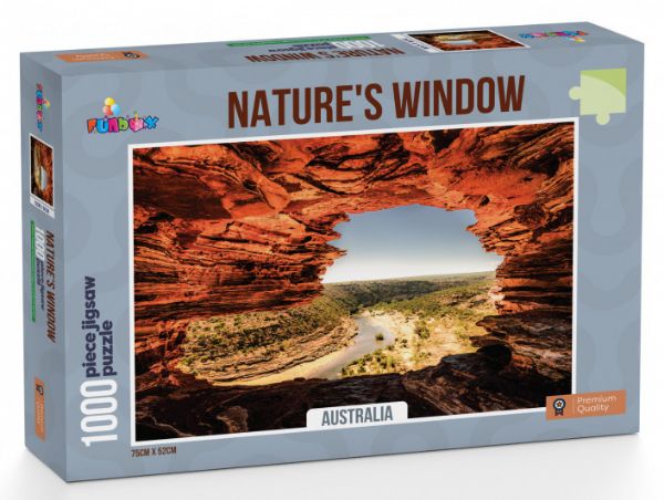 Picture of Funbox Puzzle - Natures Window Australia Puzzle 1000 pieces