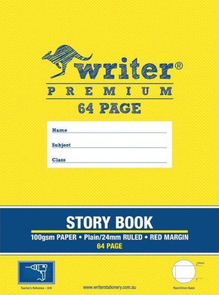 Picture of Writers Premium Story Book 64p Super Sized 24mm  Ruled