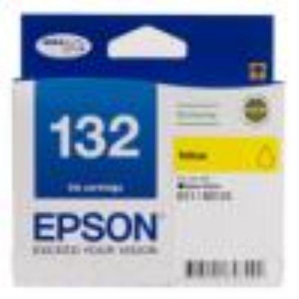 Picture of Epson T1324 (132) Yellow Ink Cartridge